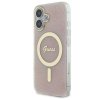 Guess GUHMP16SH4STP iPhone 16 6.1 różowy/pink hardcase IML 4G MagSafe